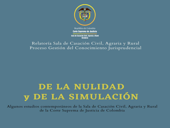 La Nulidad y la Simulación en el Derecho Civil Colombiano