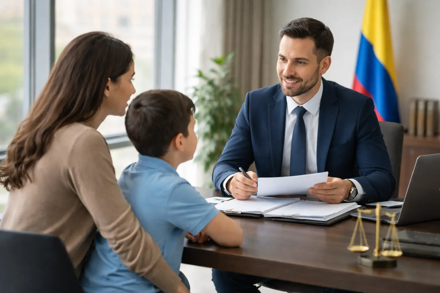 Abogados de familia en Colombia para protección de menores