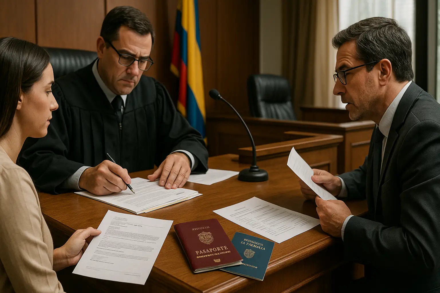 Abogados en Colombia para permiso judicial de salida del país de un menor