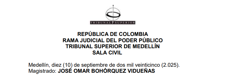 Carga dinámica de la prueba en Colombia: decisión del Tribunal Superior de Medellín