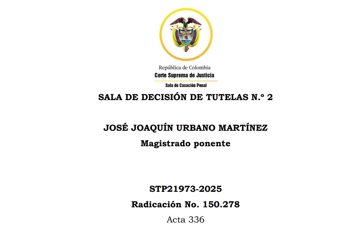 Corte Suprema anula fallo por borrador de condena anticipada y uso indebido de IA | STP21973-2025