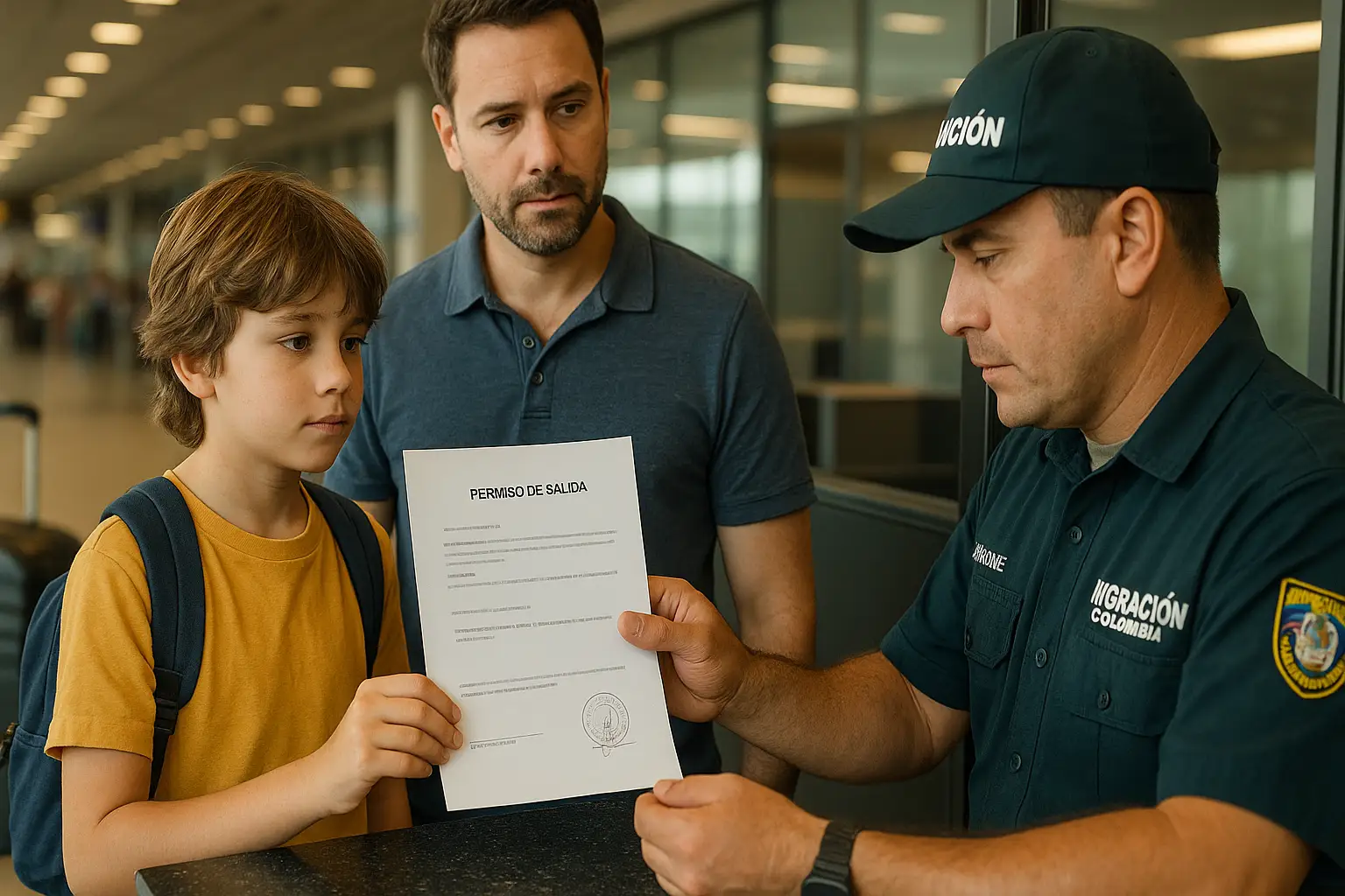 ¿Cuánto dura la validez de un permiso de salida del país para menores?