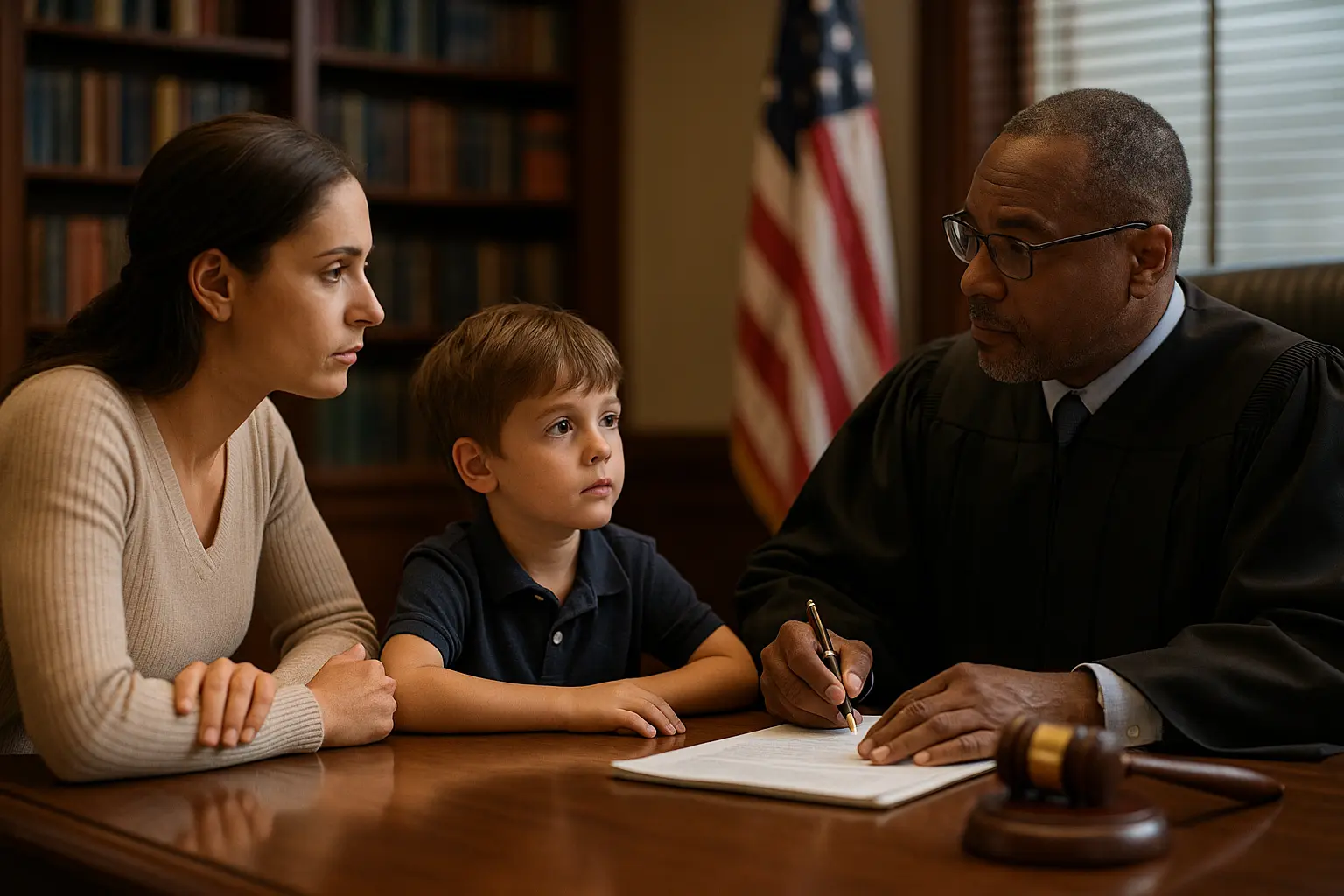 Cómo solicitar el cuidado personal de un hijo ante un juez