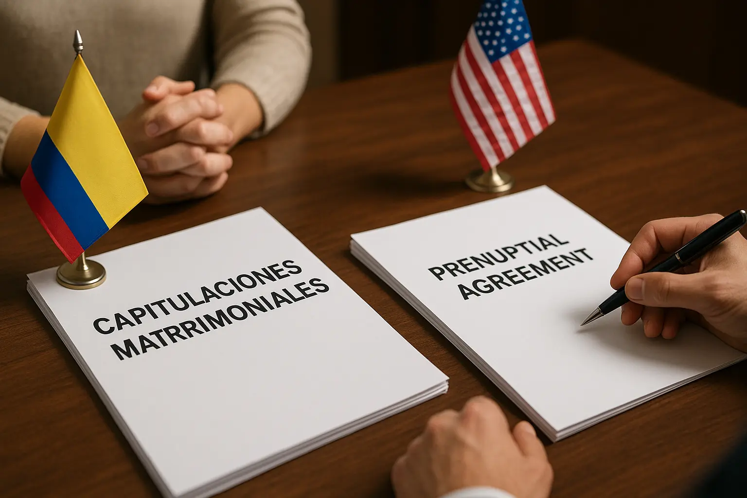 ¿Qué diferencias existen entre capitulaciones matrimoniales y acuerdos prenupciales?