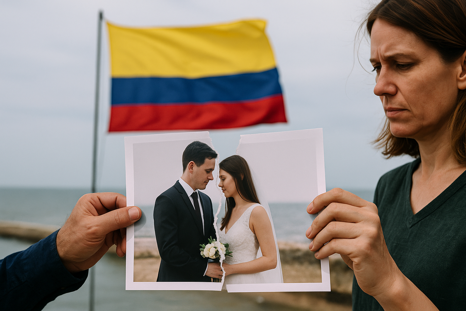 Divorcio en Colombia si estoy en otro país 