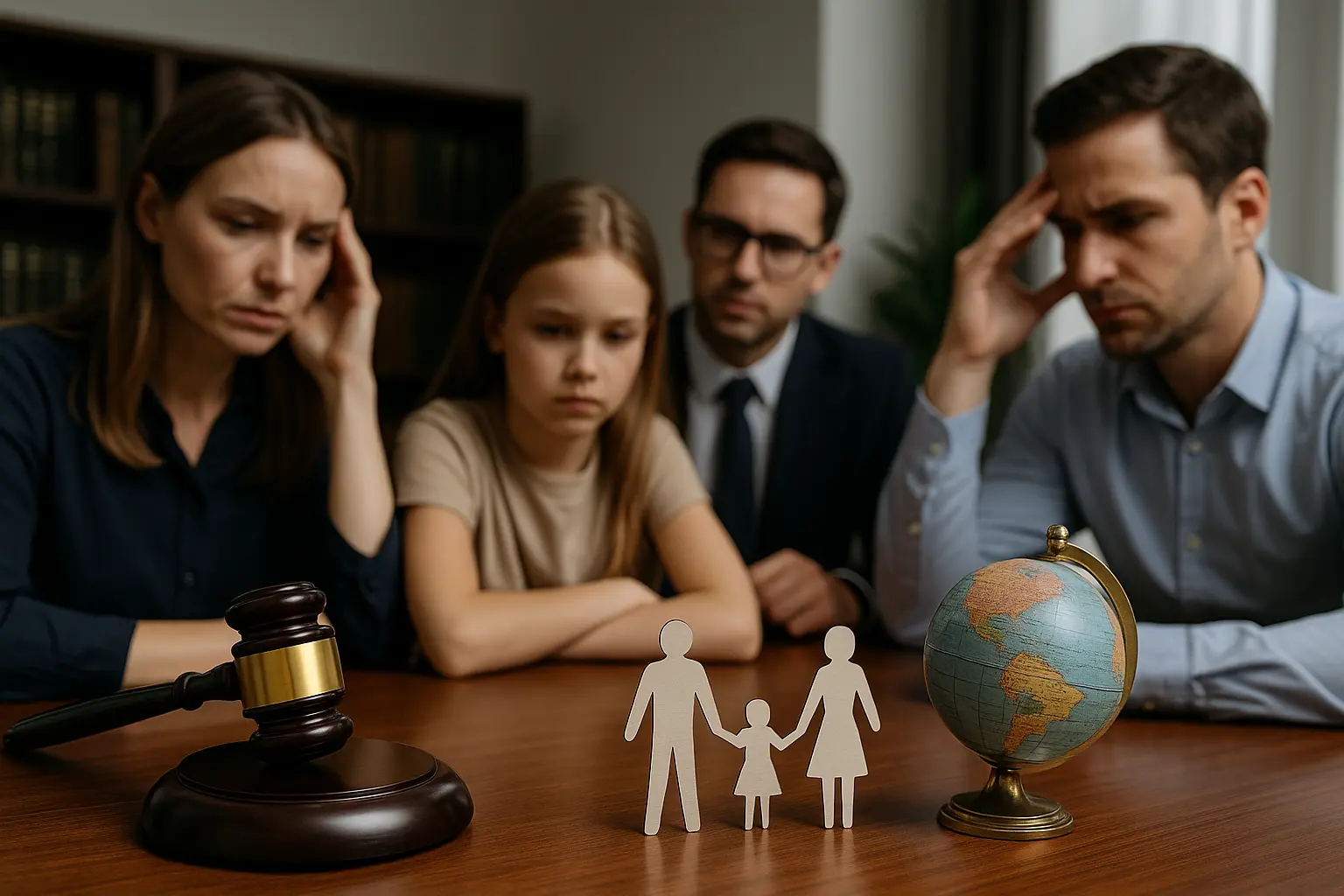 Divorcio internacional con hijos: guía legal