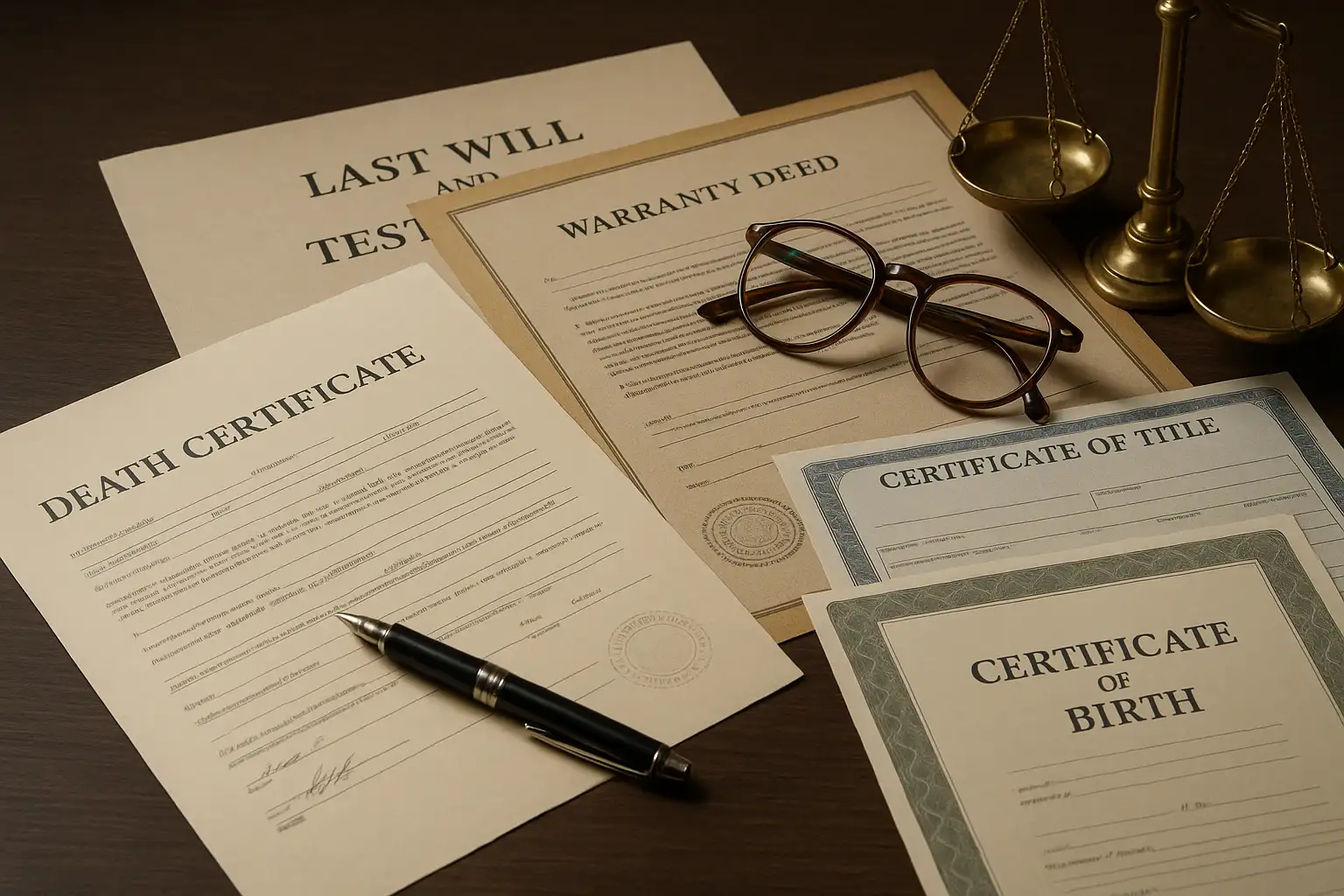 Documentos necesarios para reclamar una herencia