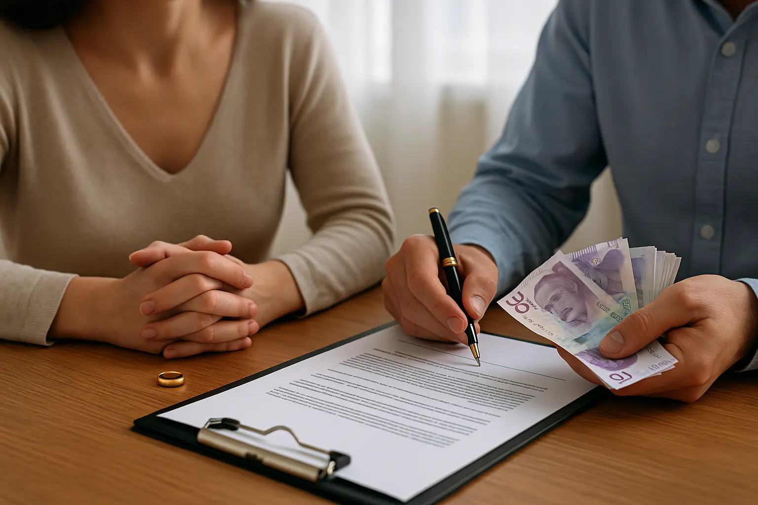 Liquidación de sociedad conyugal tras el divorcio