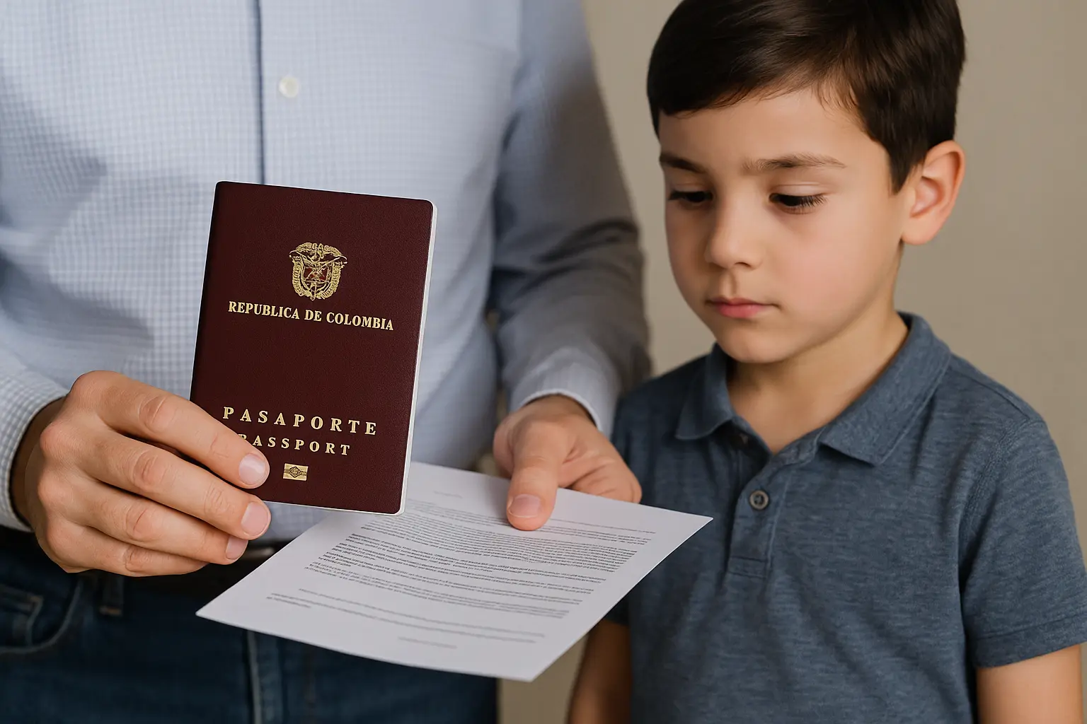 Menor de edad y pasaporte: vínculo con el permiso de salida