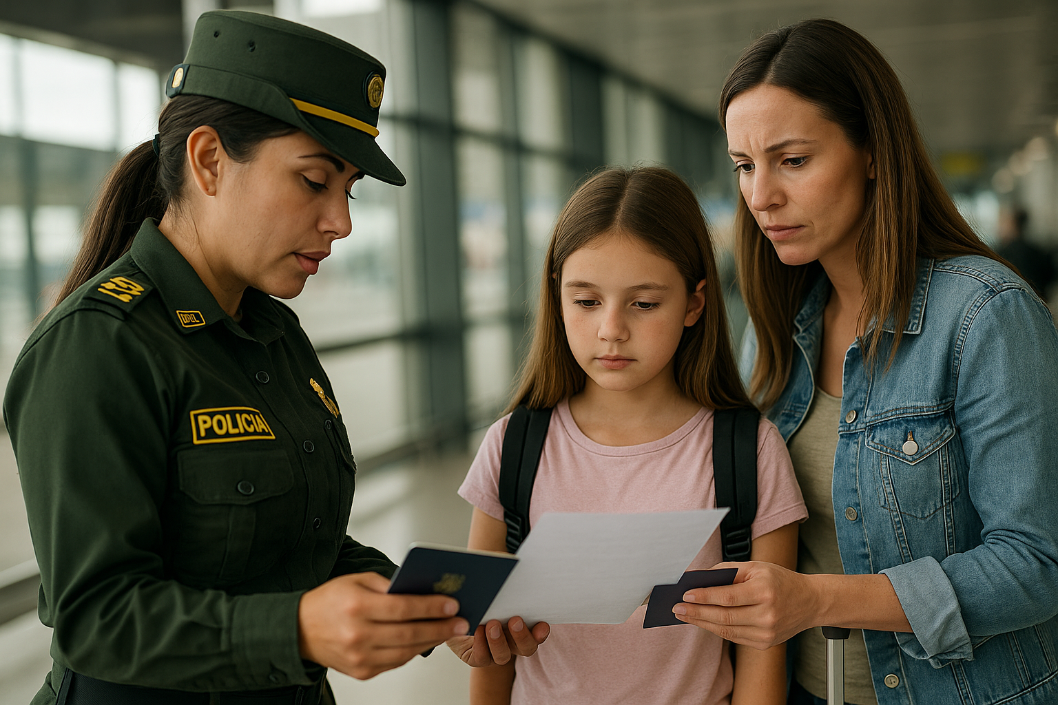 Permisos de salida del país para menores de edad