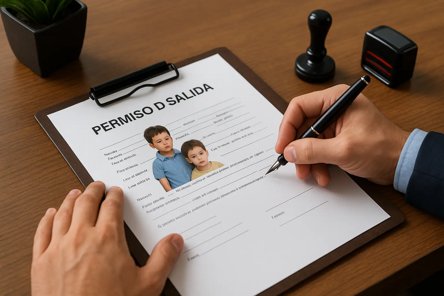 Desarrollo de modelo de permiso de salida para menores: qué incluir