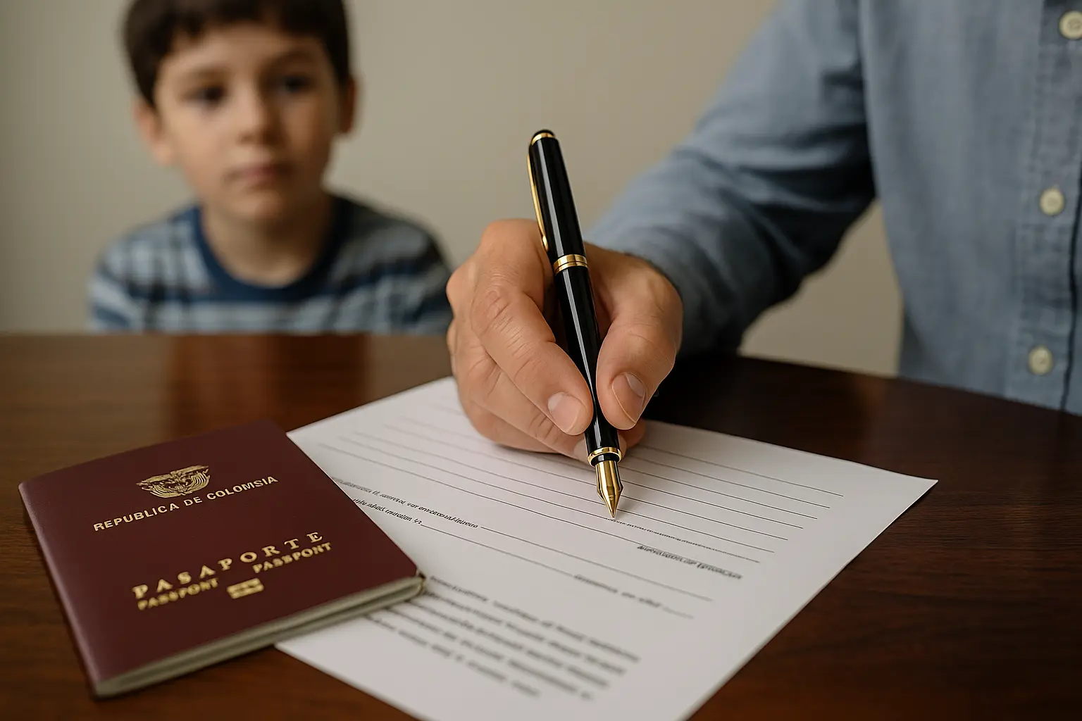 Plazo de validez del permiso de salida para menores de edad