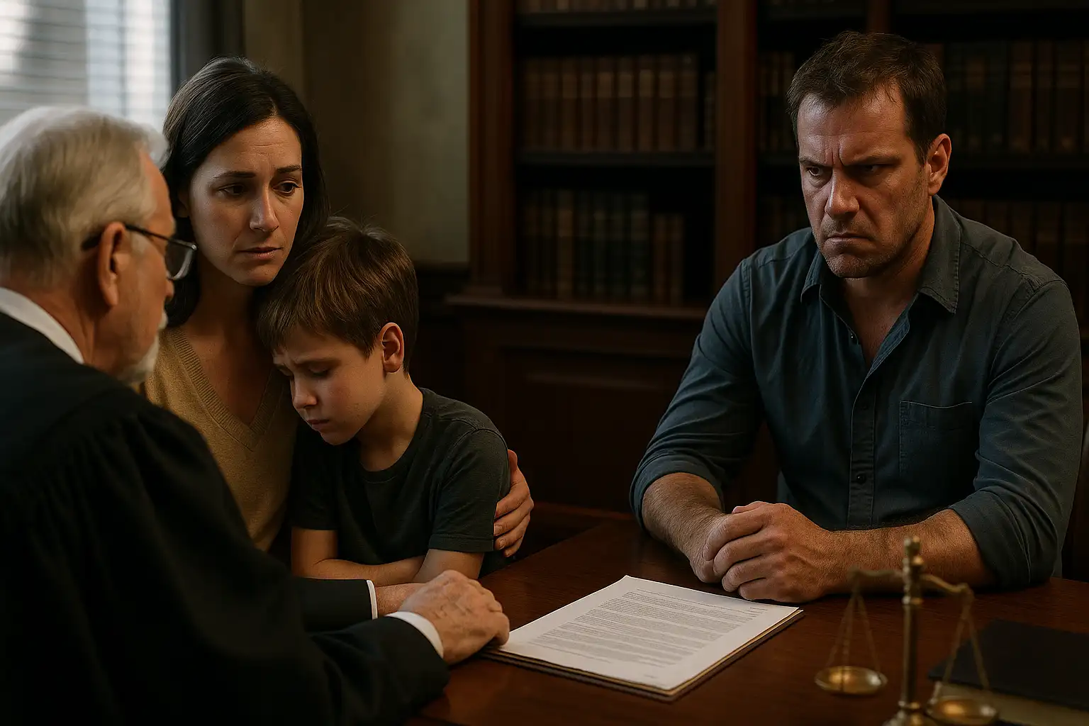 Privación de patria potestad por maltrato físico o psicológico