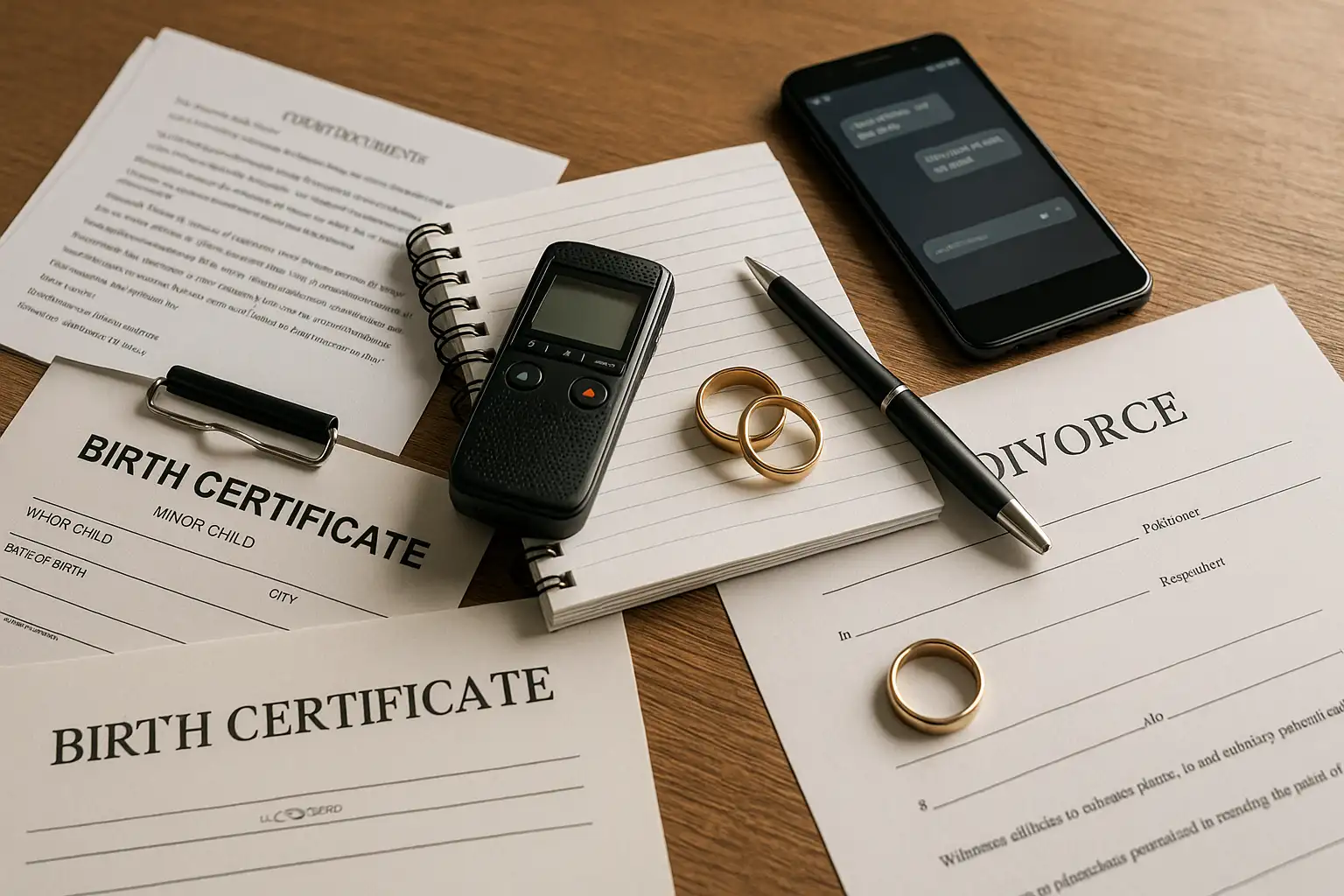 Pruebas que se requieren para un divorcio judicial