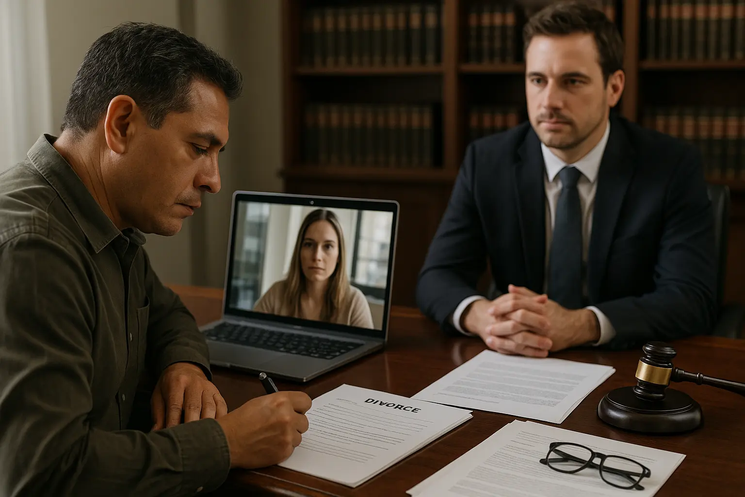 ¿Puedo tramitar un divorcio en Colombia si mi cónyuge reside en el exterior?