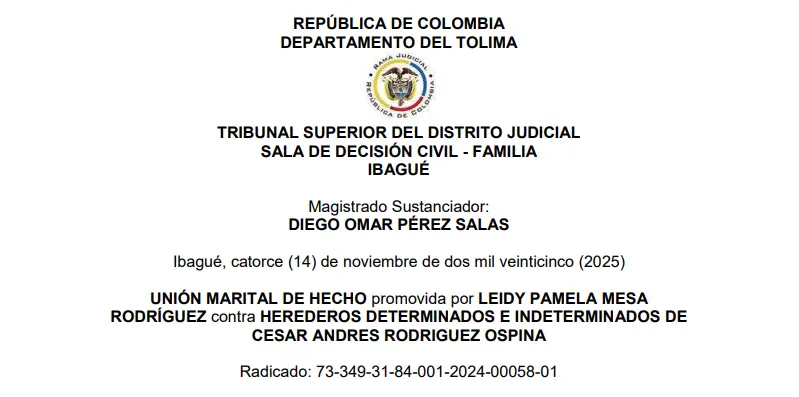 ¿Qué es una prueba sobreviniente en procesos de unión marital de hecho en Colombia?