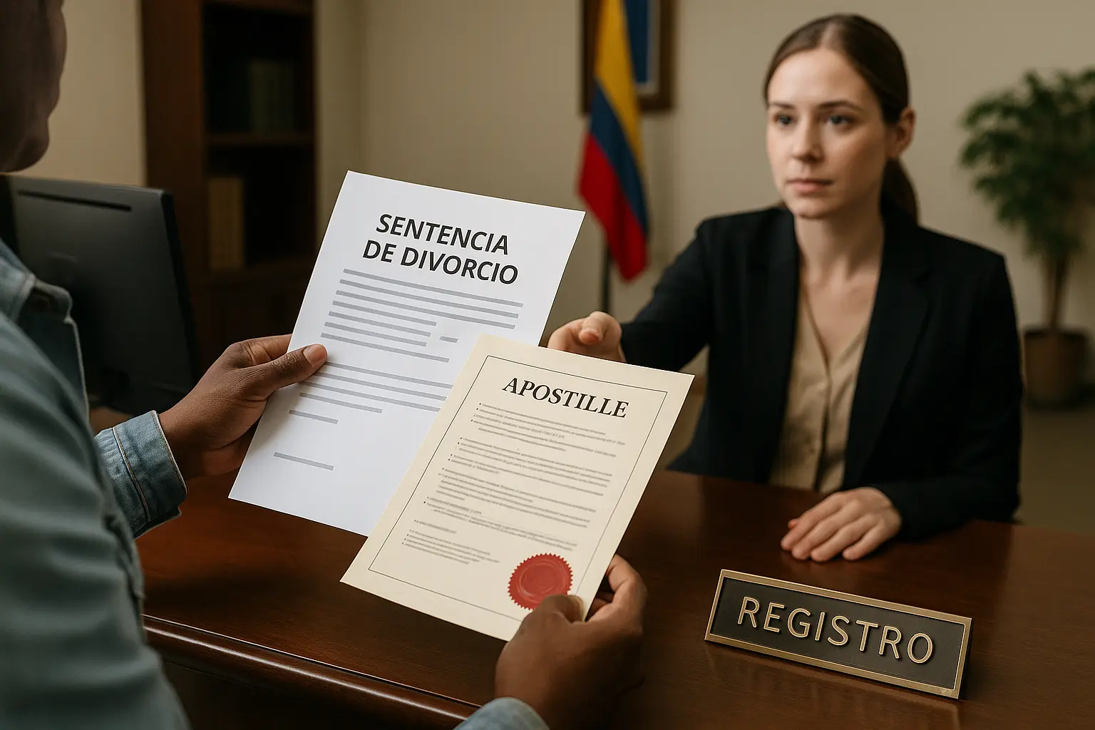 ¿Qué hacer si me divorcié fuera de Colombia y quiero registrarlo en el país?