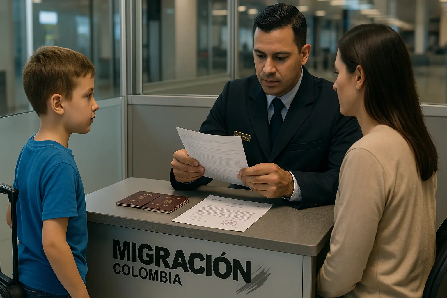 ¿Qué hacer si uno de los padres no autoriza la salida del país del menor?