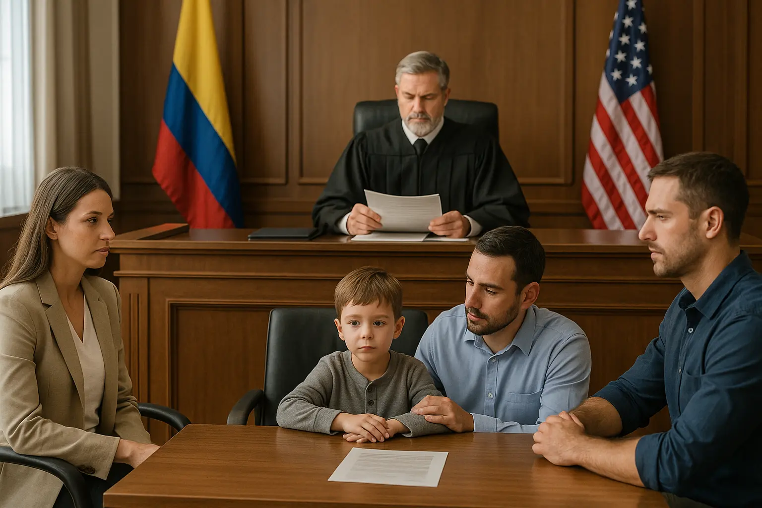 ¿Qué juez decide la custodia de mi hijo si vivimos en países diferentes?