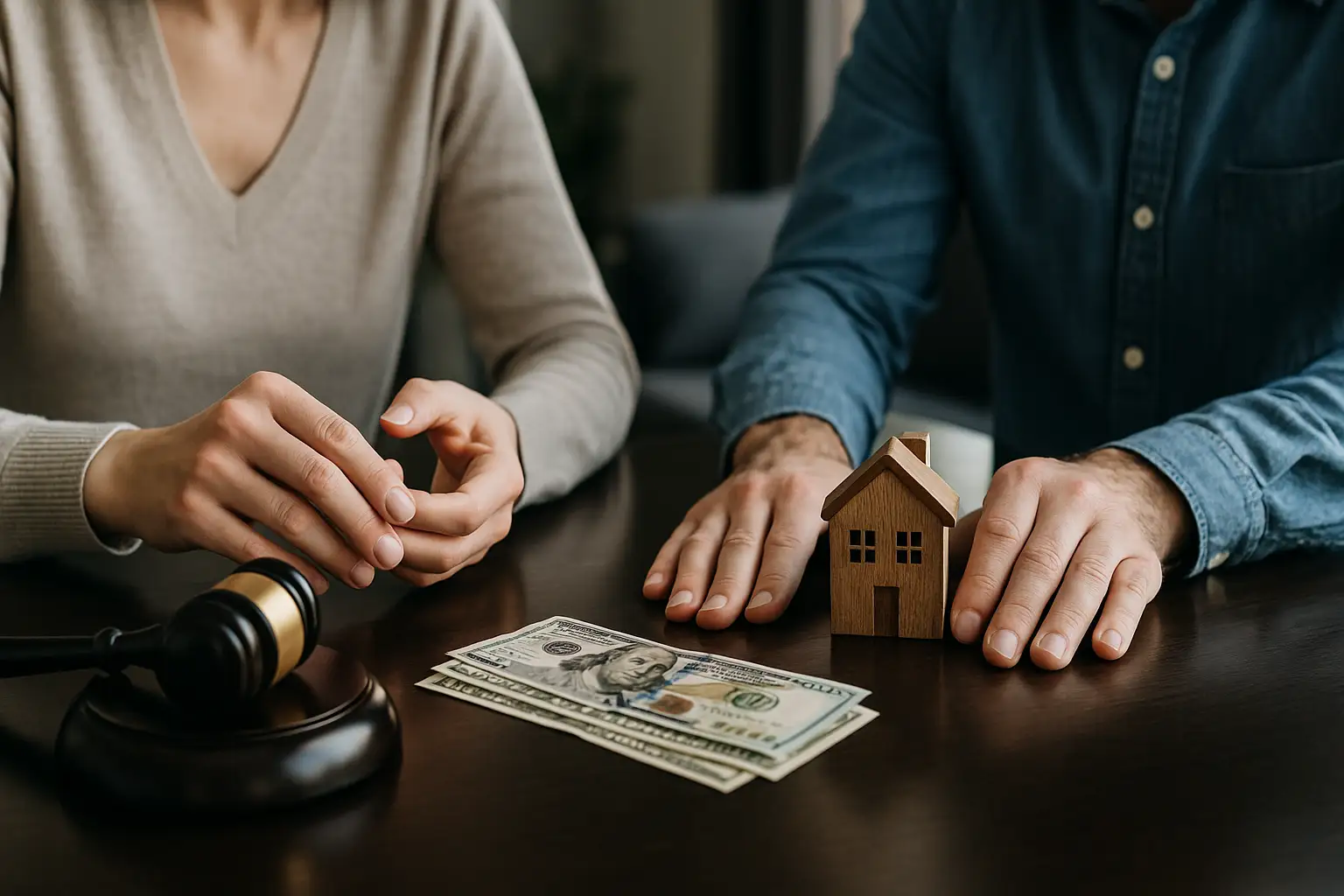 Separación de bienes y disolución de la sociedad conyugal automáticamente