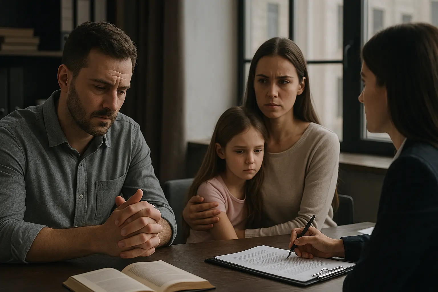 Visitas del padre o madre ausente: qué dice la ley